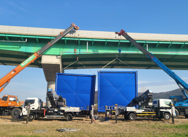 영화 세트장 _ 디즈니+ '킬러들의 쇼핑몰' 2